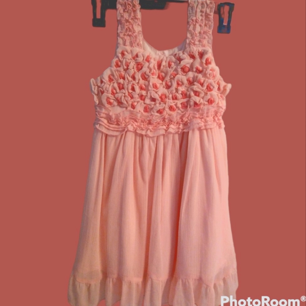 Pink Ruffles Dress